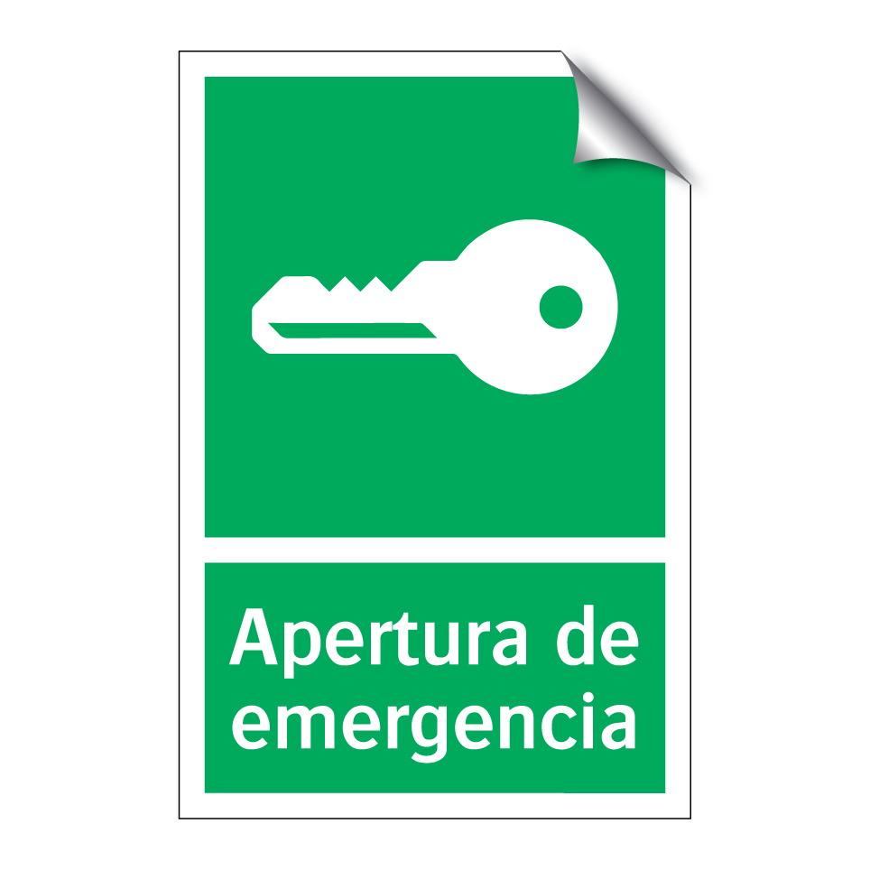 Apertura de emergencia