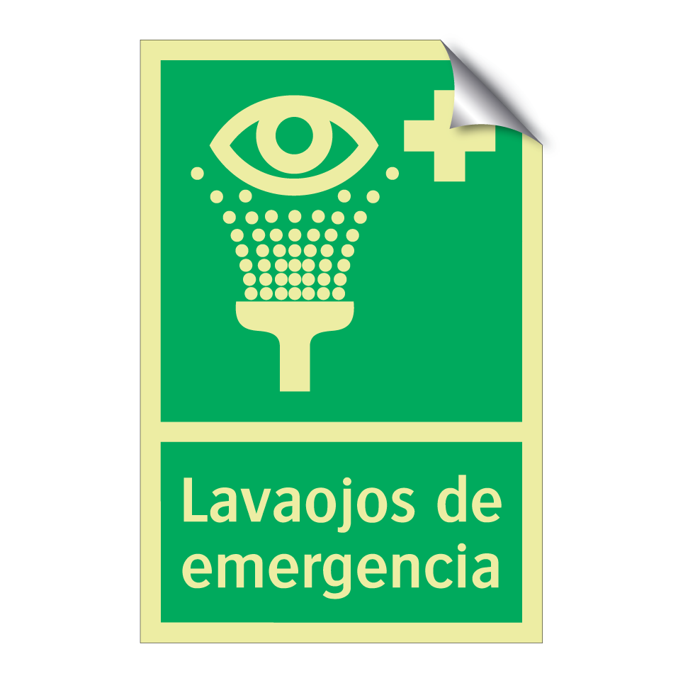 Lavaojos de emergencia