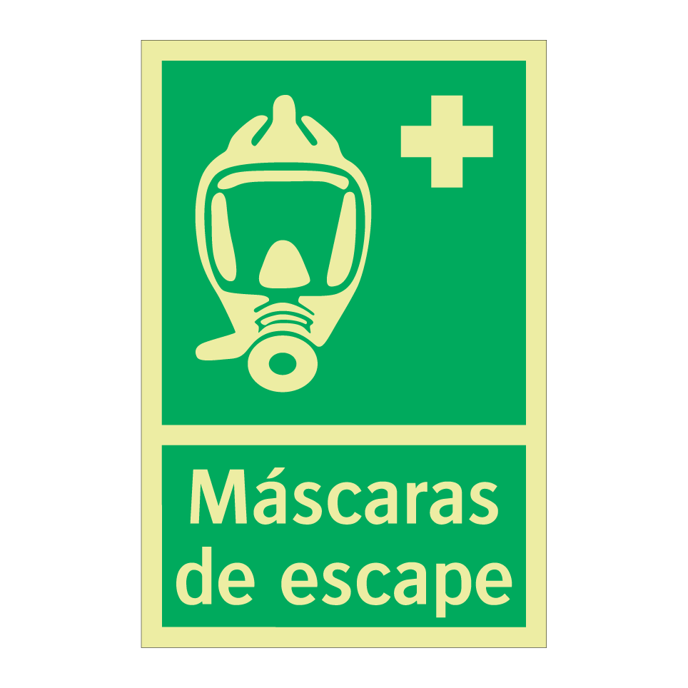 Máscaras de escape