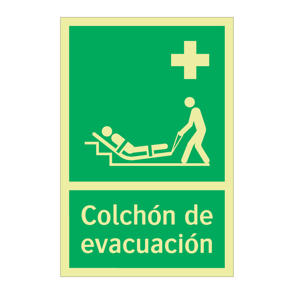 Colchón de evacuación
