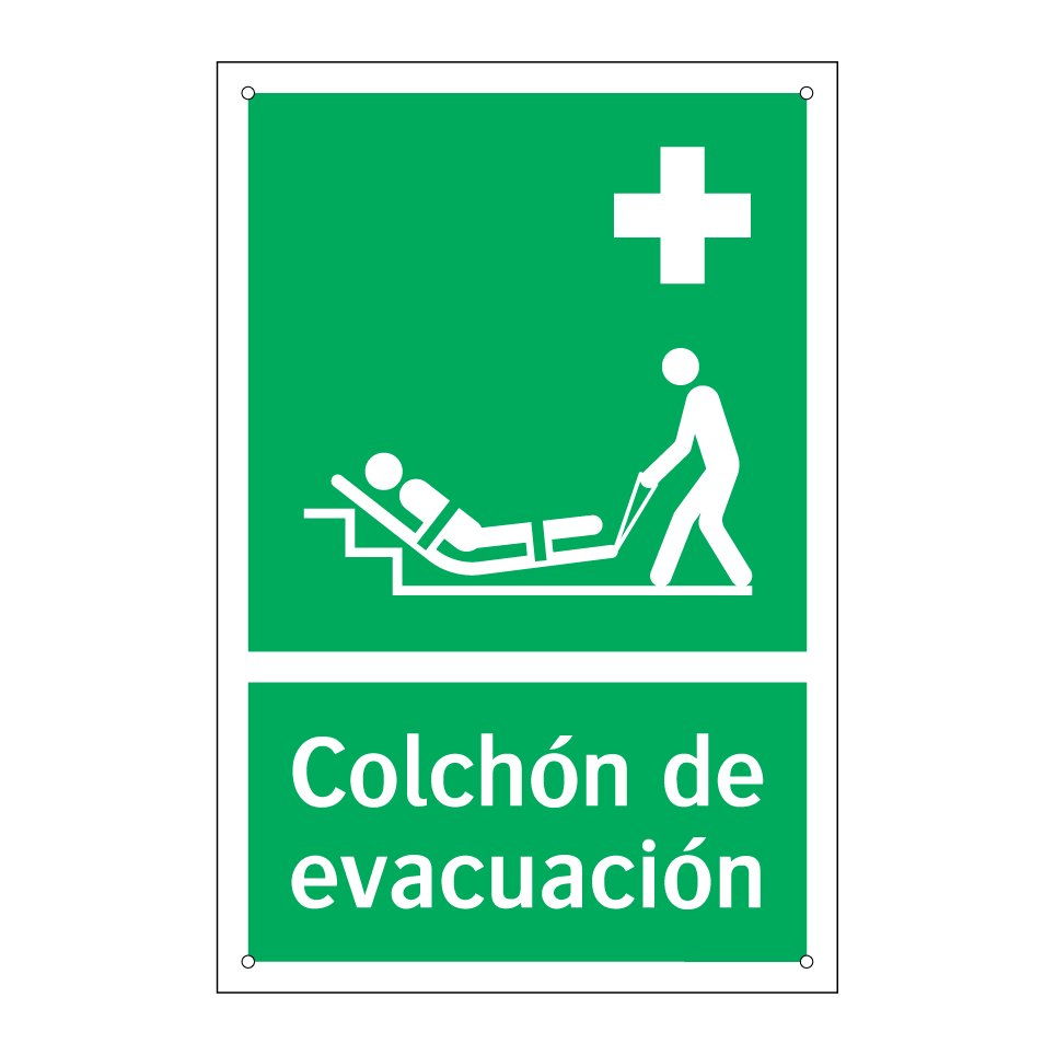 Colchón de evacuación
