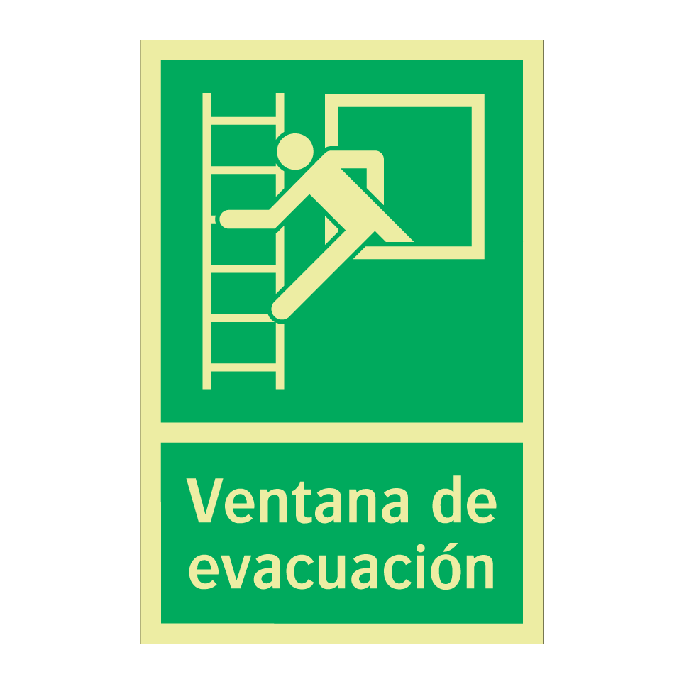 Ventana de evacuación