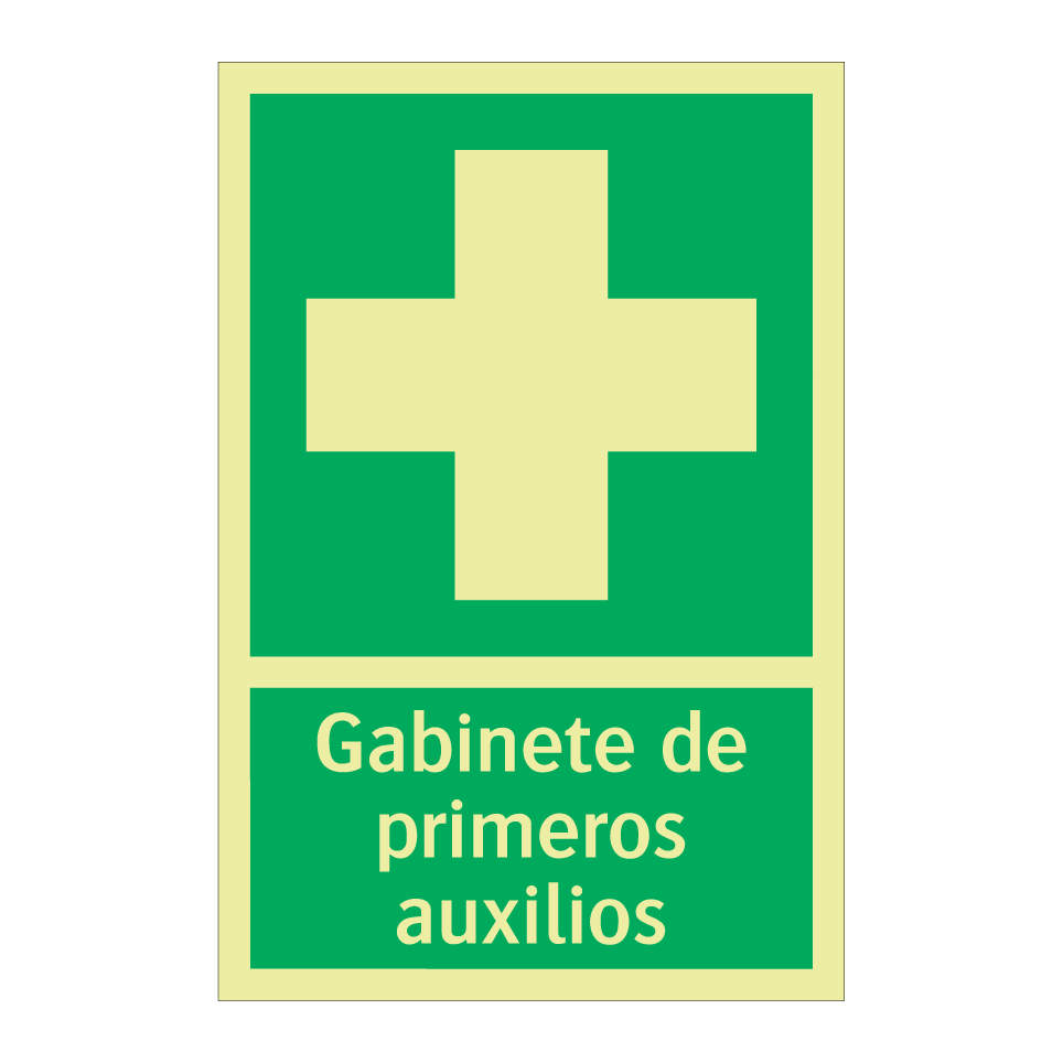 Gabinete de primeros auxilios