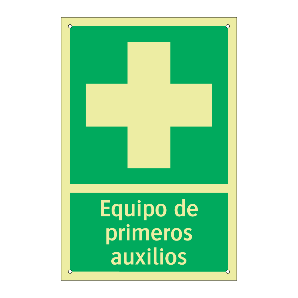 Equipo de primeros auxilios