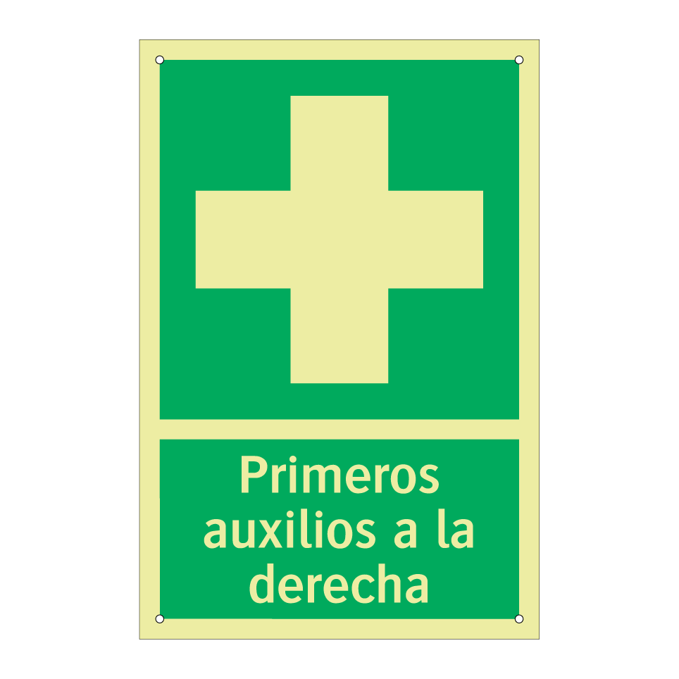 Primeros auxilios a la derecha