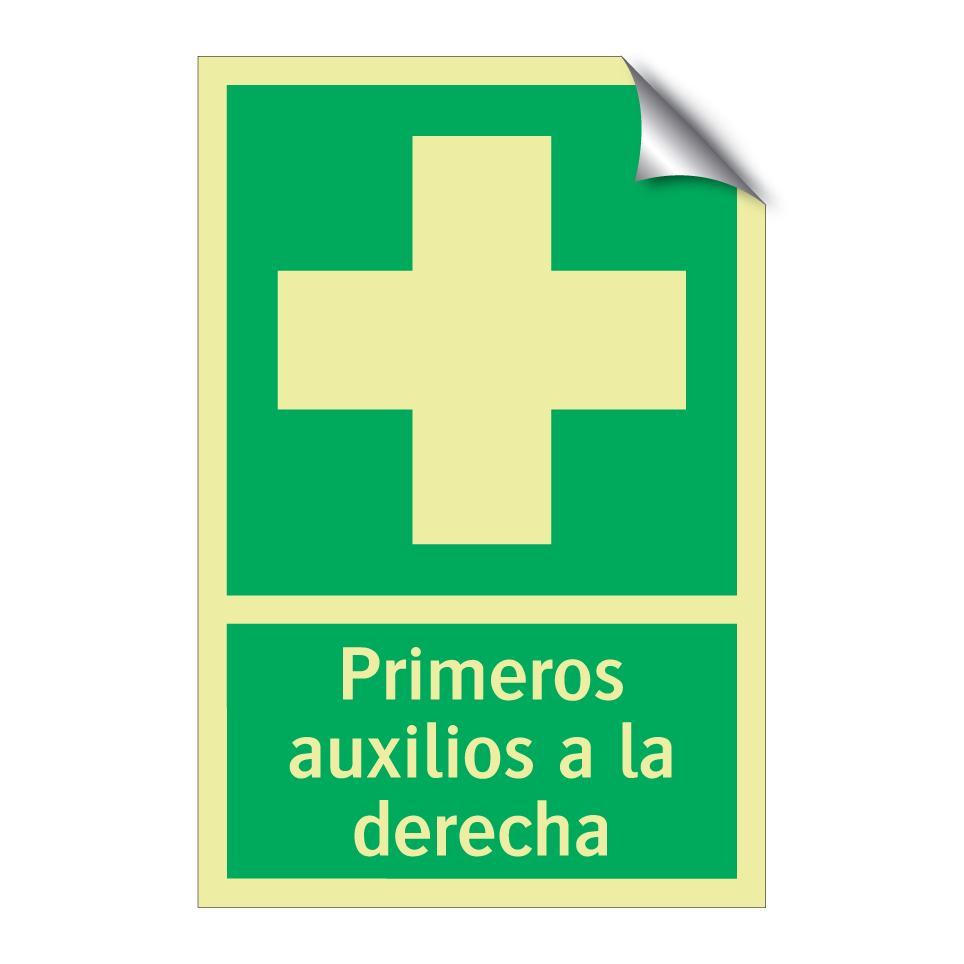 Primeros auxilios a la derecha