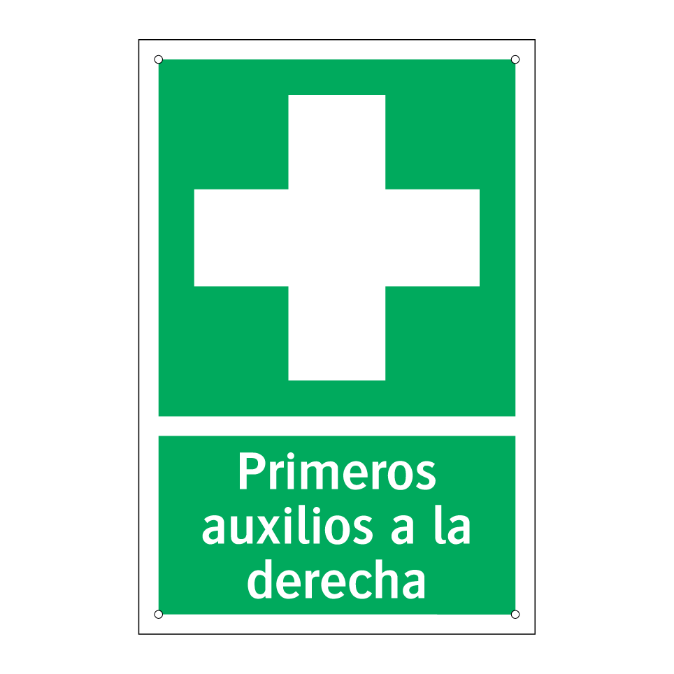 Primeros auxilios a la derecha