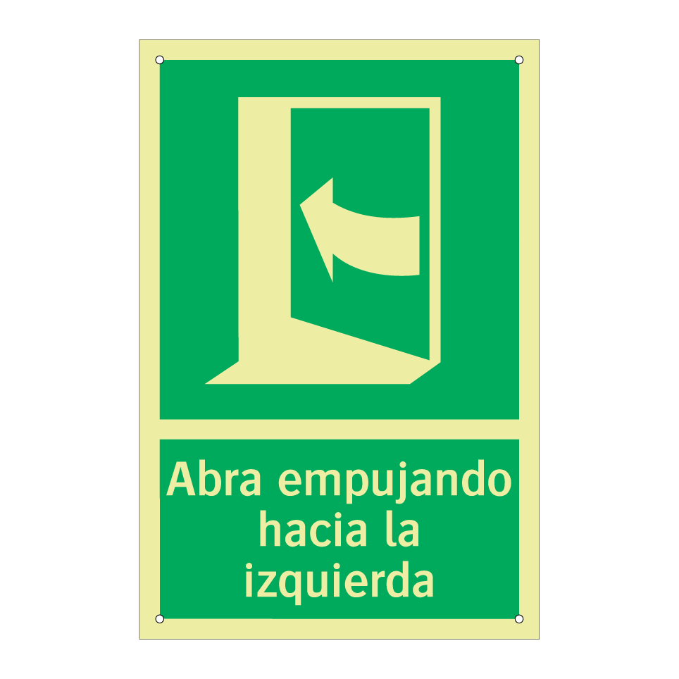 Abra empujando hacia la izquierda