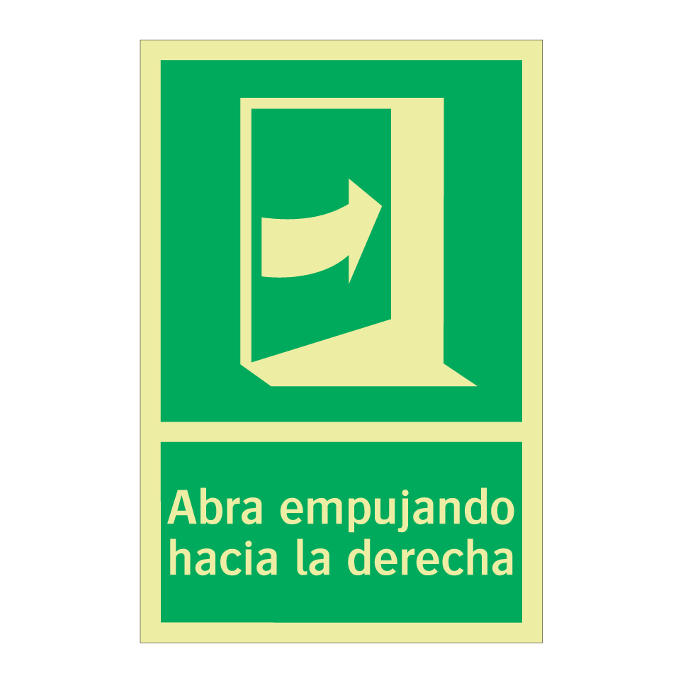 Abra empujando hacia la derecha