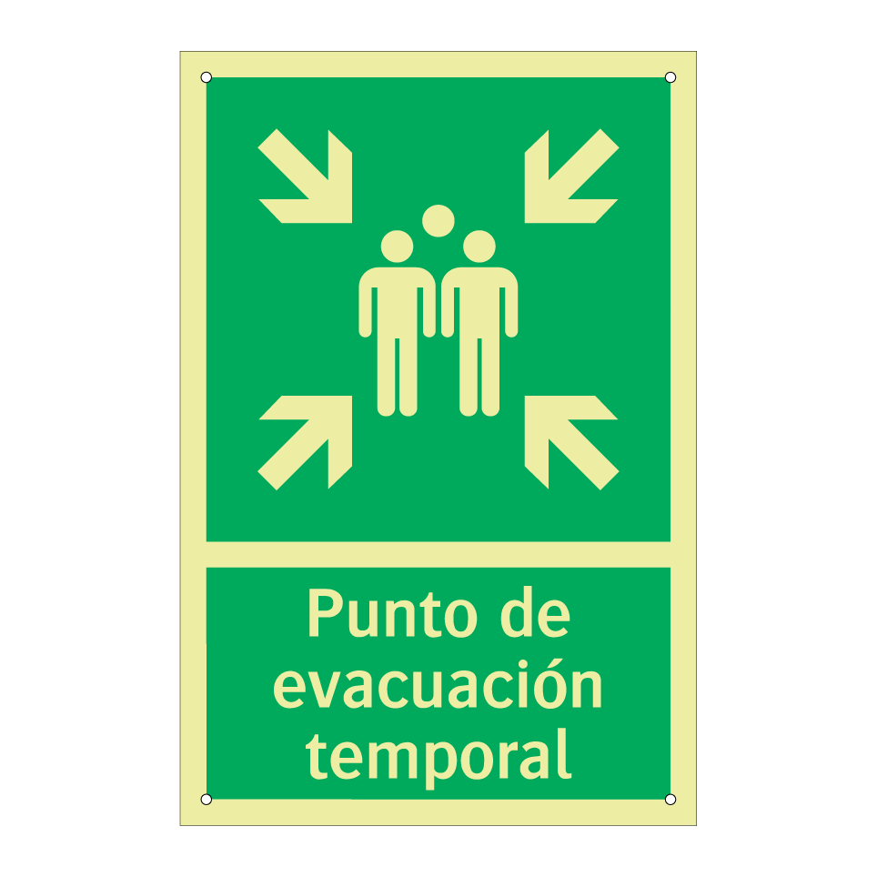 Punto de evacuación temporal