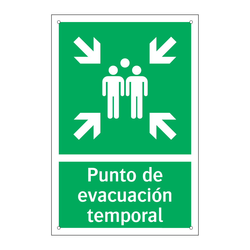 Punto de evacuación temporal