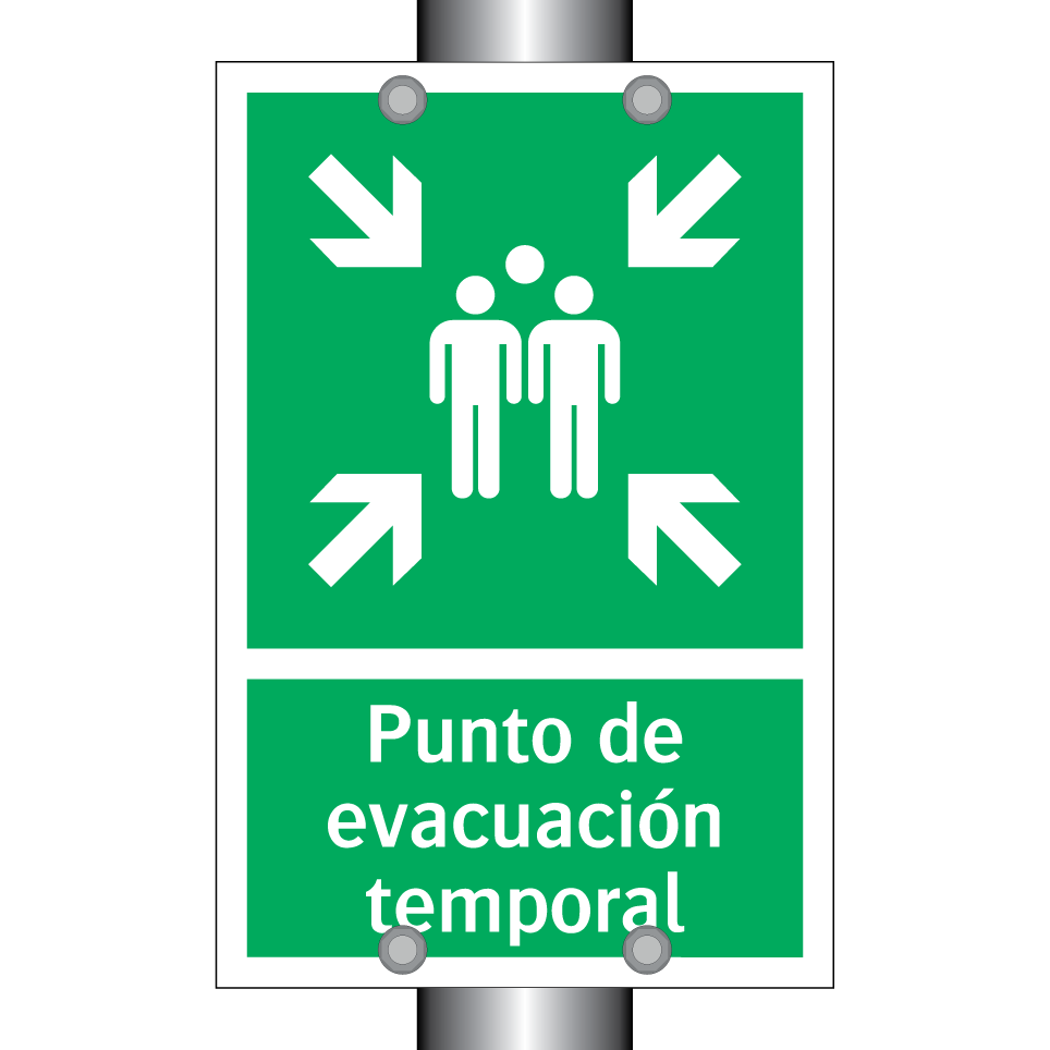Punto de evacuación temporal