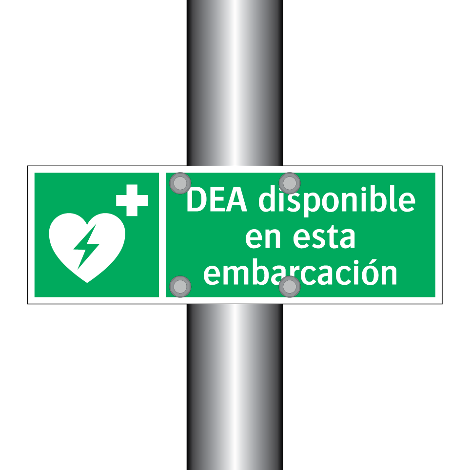 DEA disponible en esta embarcación