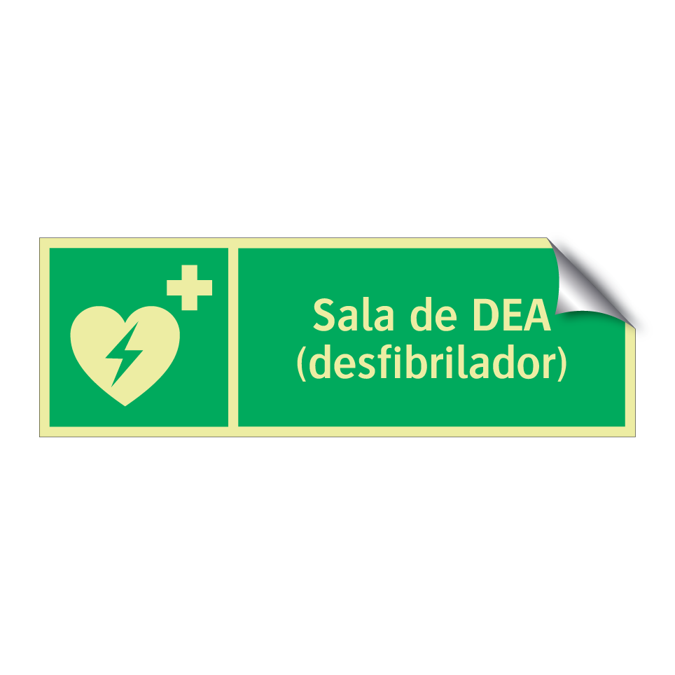 Sala de DEA (desfibrilador)