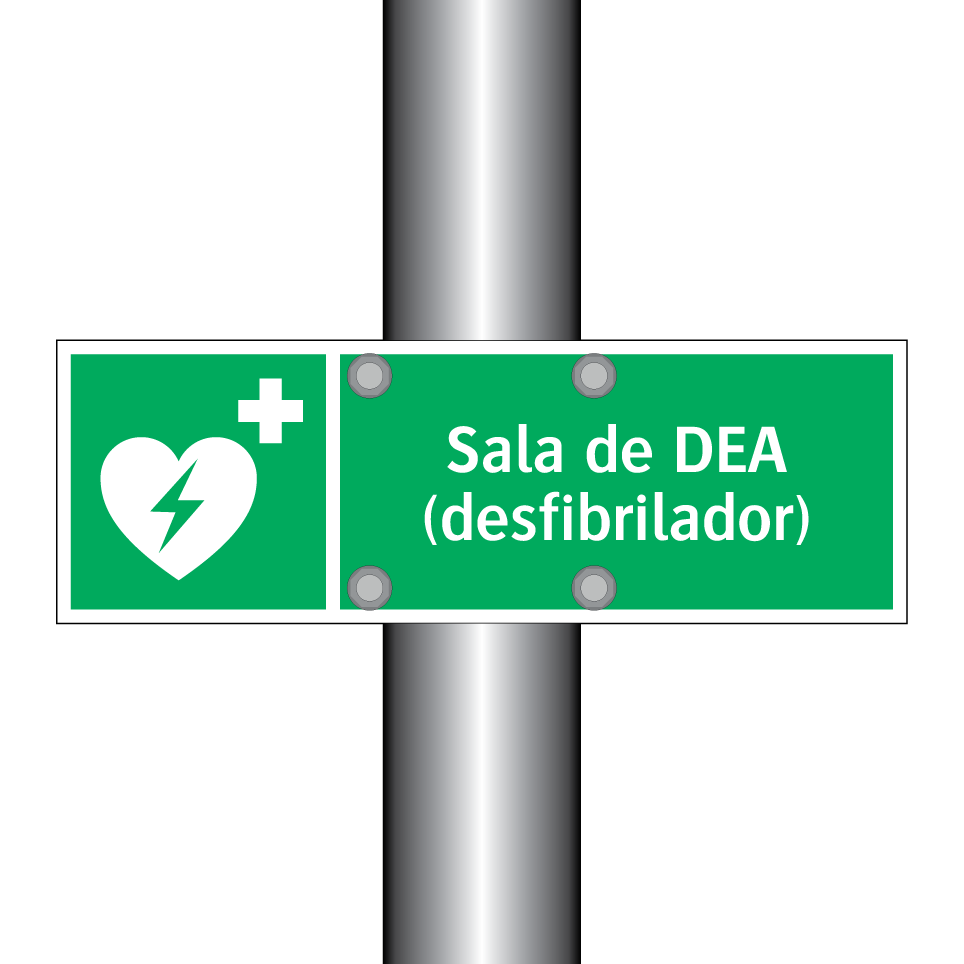 Sala de DEA (desfibrilador)