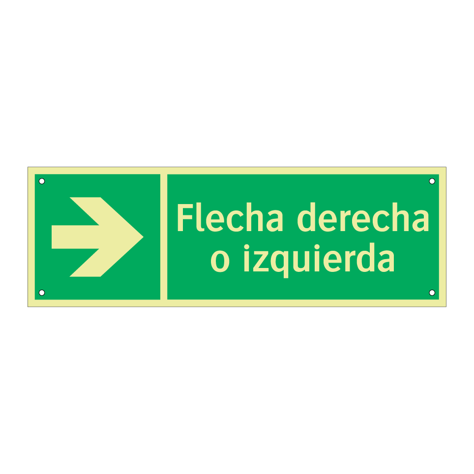 Flecha derecha o izquierda