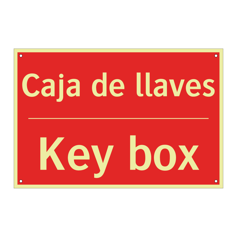 Caja de llaves - Key box