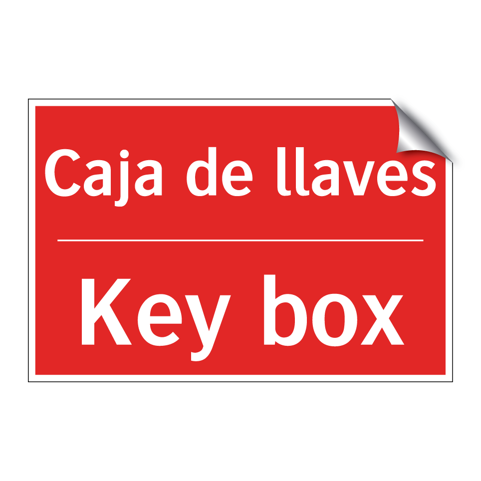 Caja de llaves - Key box