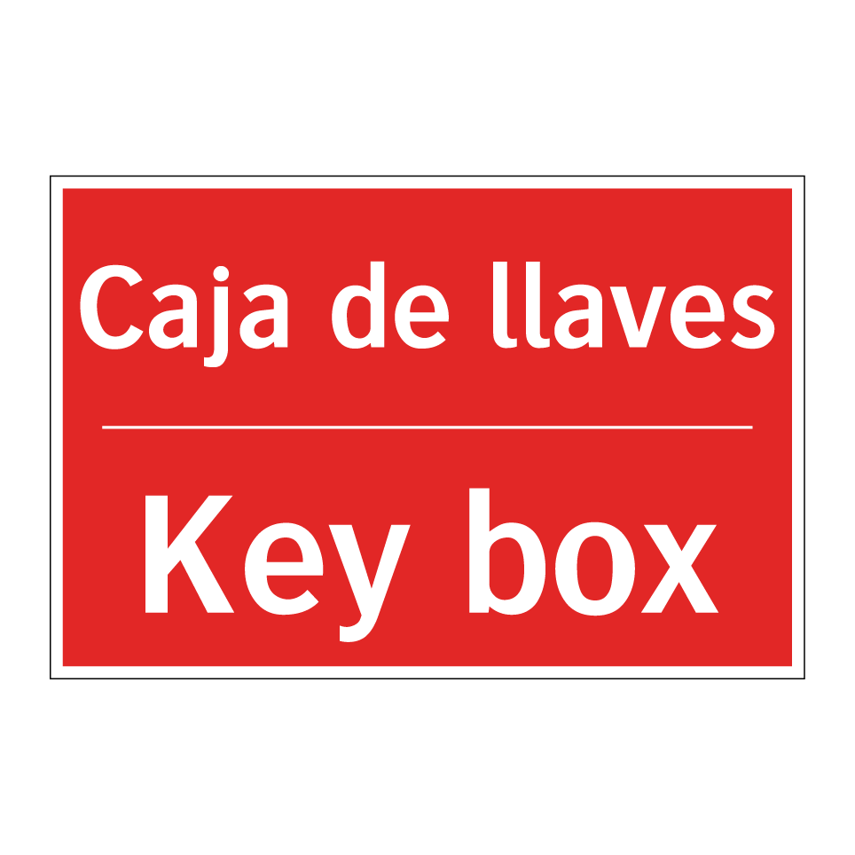Caja de llaves - Key box