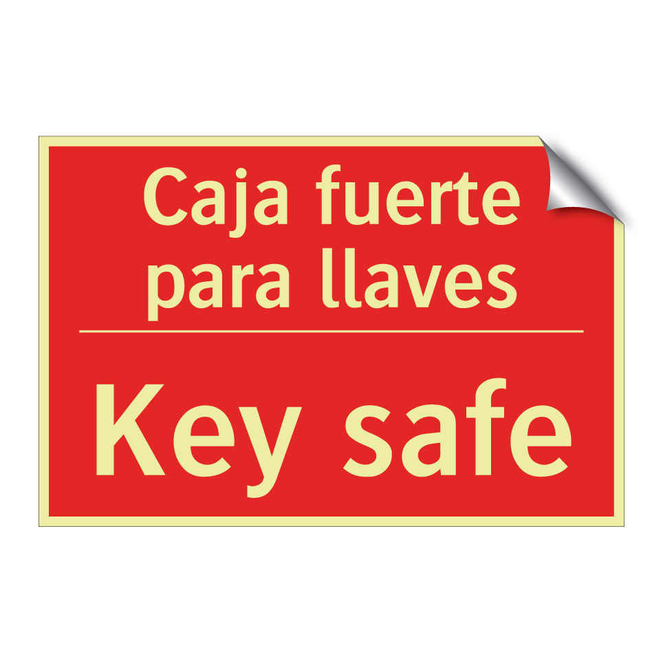 Caja fuerte para llaves - Key safe