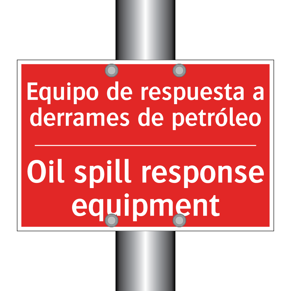 Equipo de respuesta a /.../ - Oil spill response equipment
