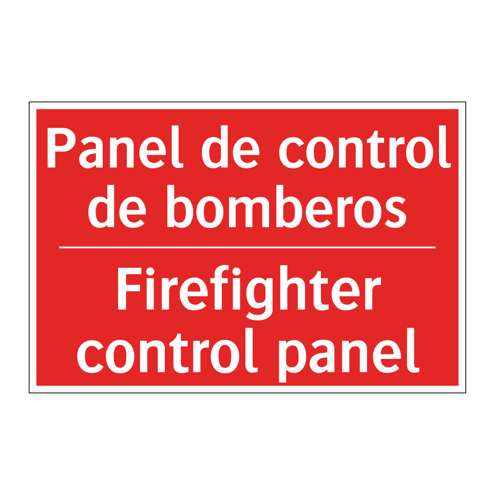 Panel de control de bomberos - Firefighter control panel
