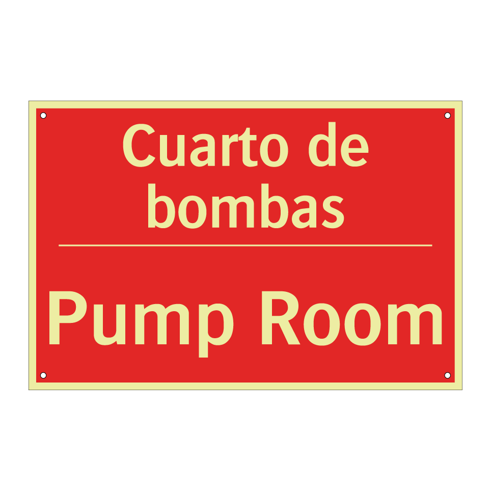 Cuarto de bombas - Pump Room