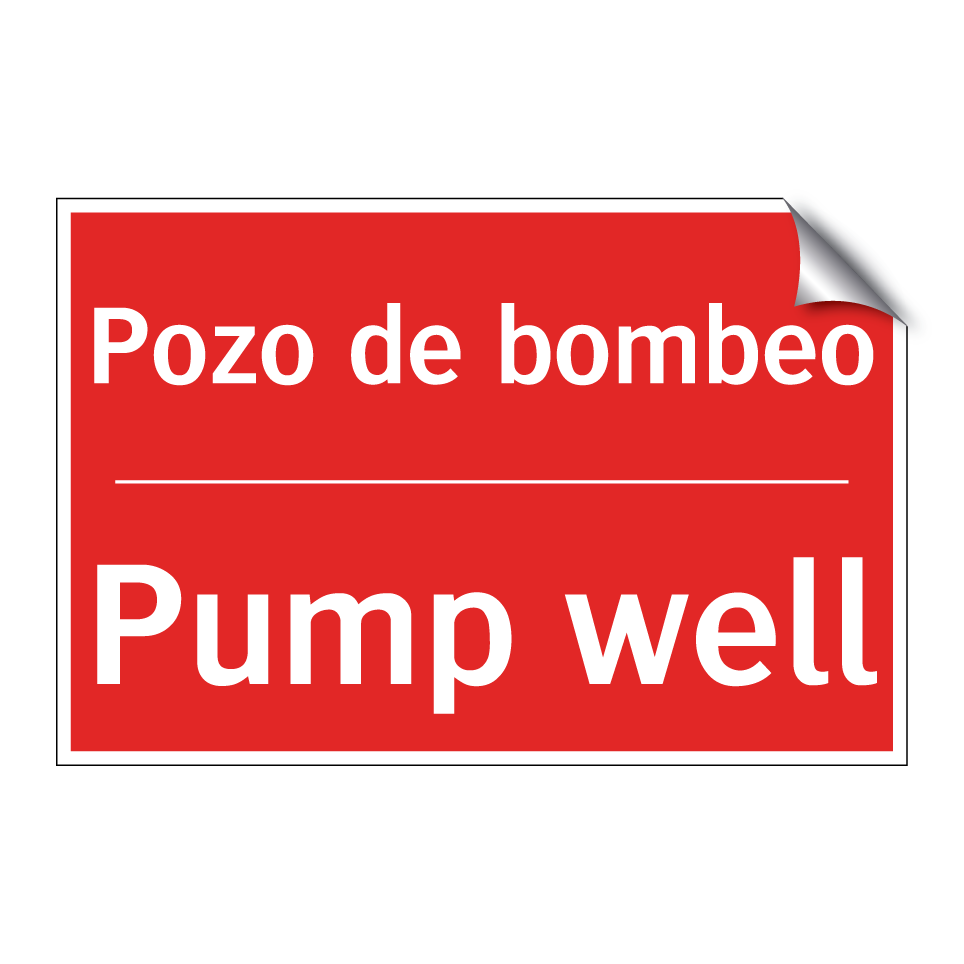Pozo de bombeo - Pump well