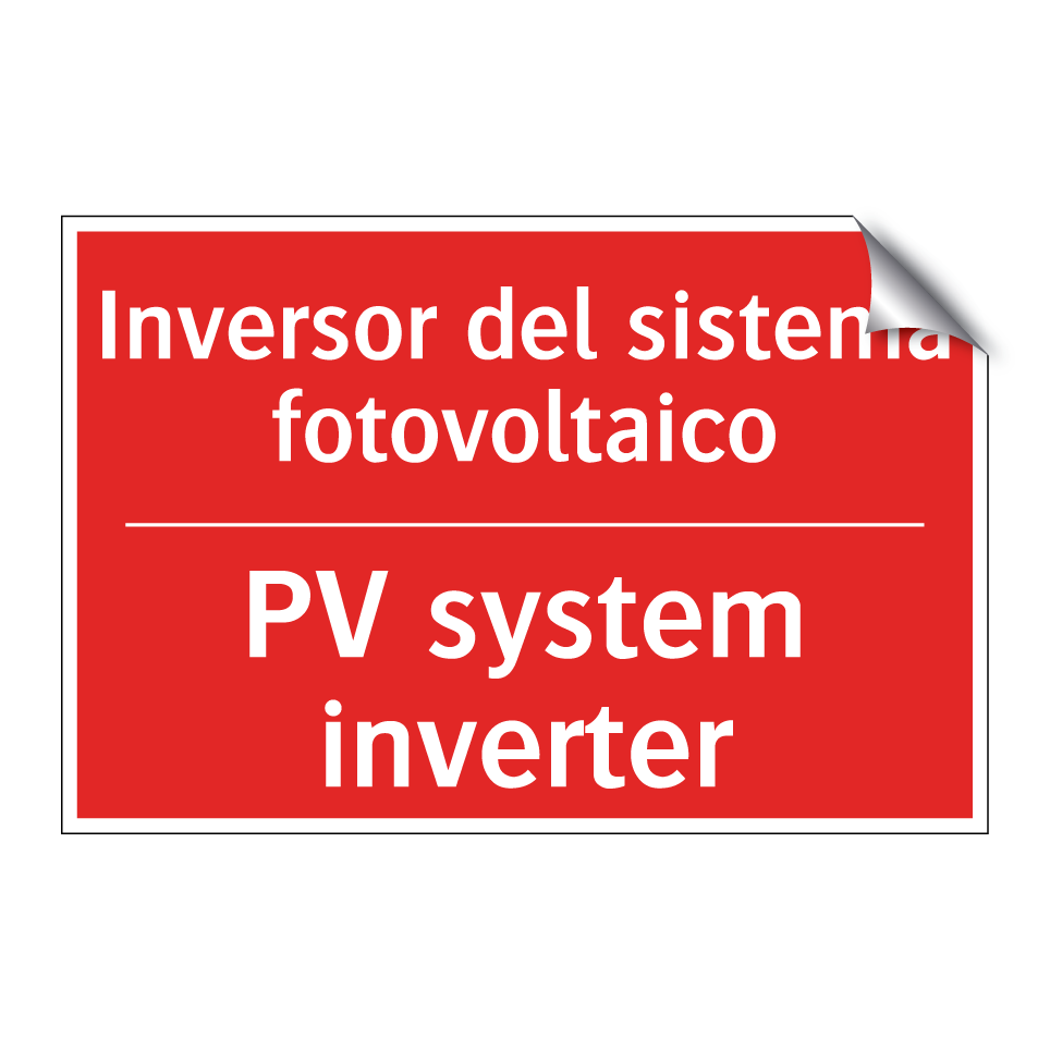 Inversor del sistema /.../ - PV system inverter