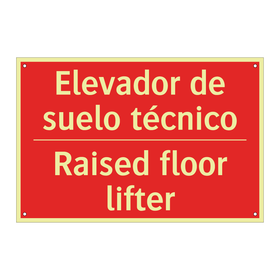 Elevador de suelo técnico - Raised floor lifter