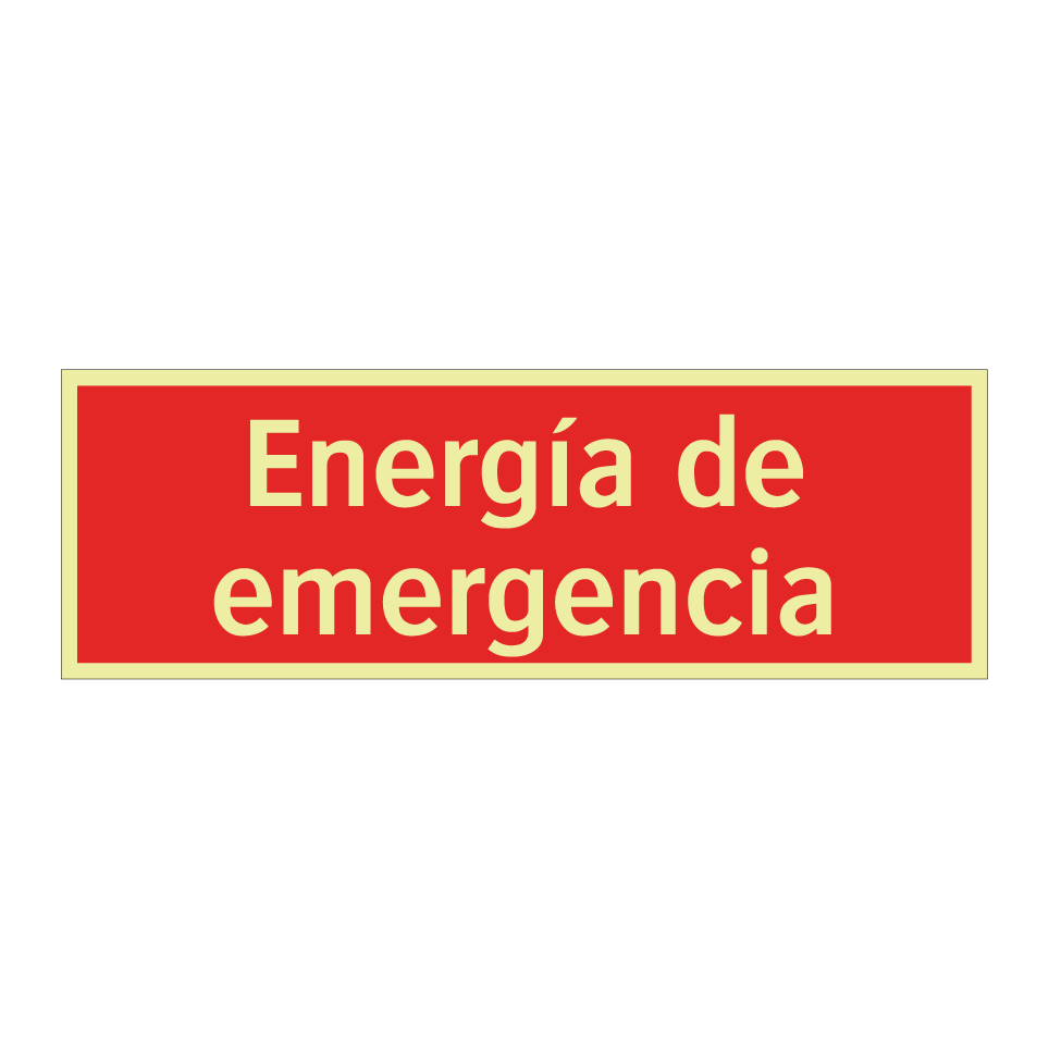 Energía de emergencia