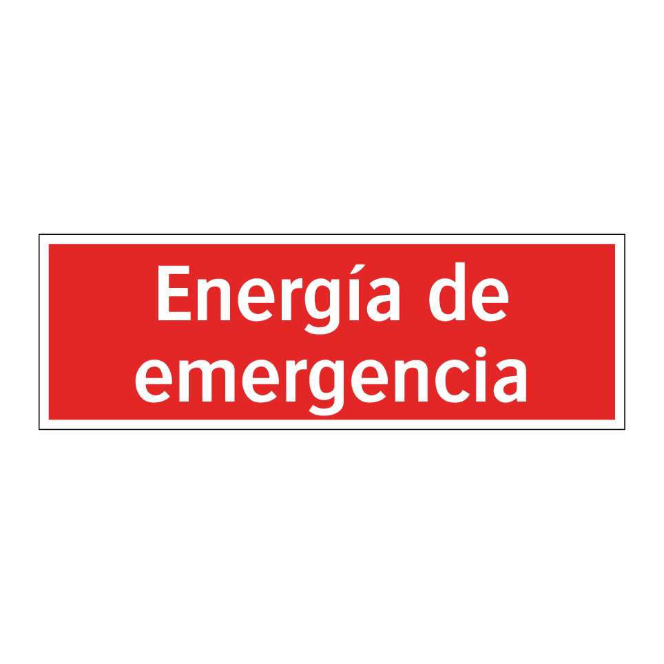 Energía de emergencia