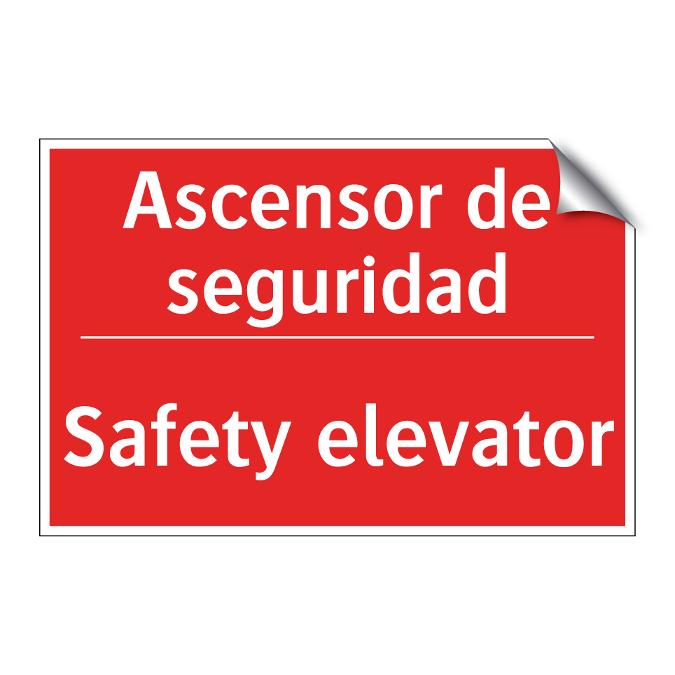 Ascensor de seguridad - Safety elevator