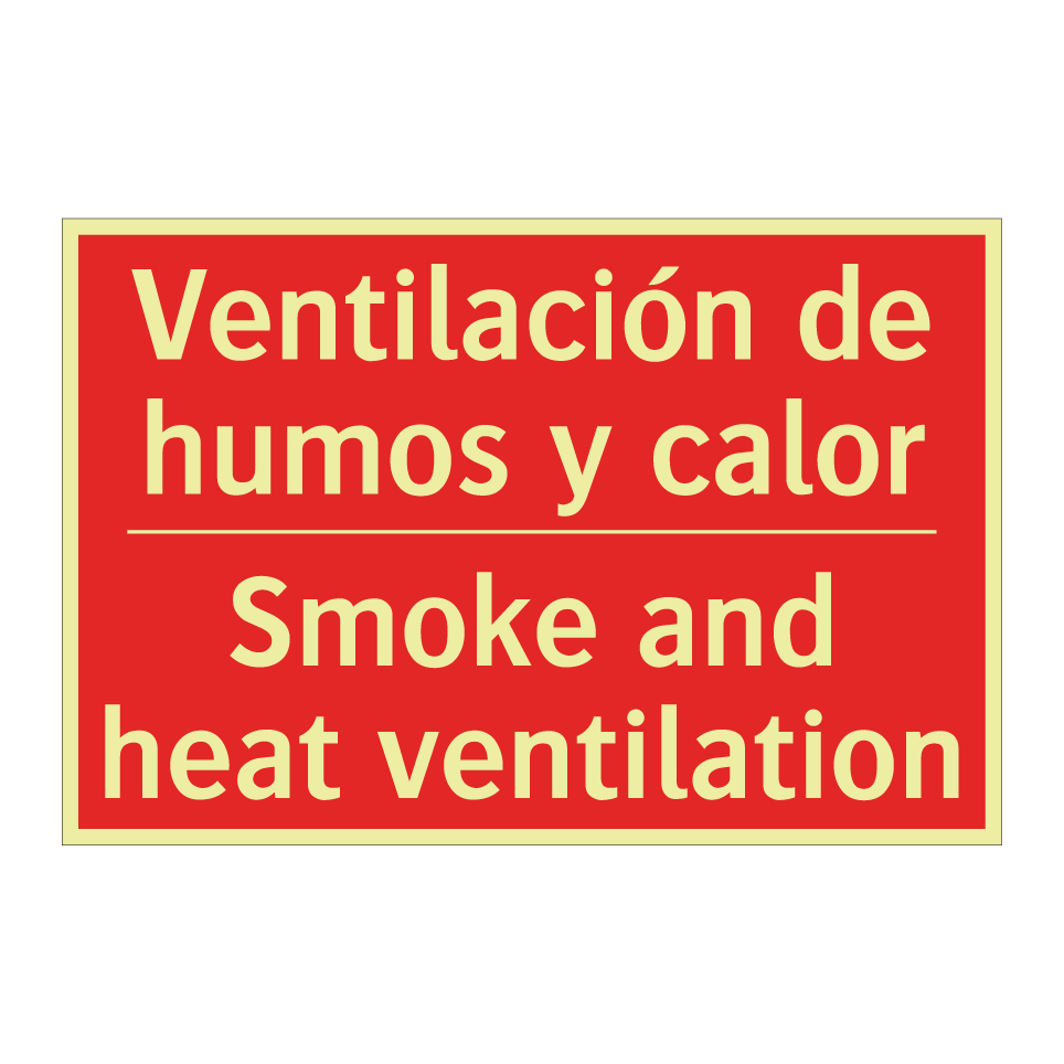 Ventilación de humos y calor - Smoke and heat ventilation