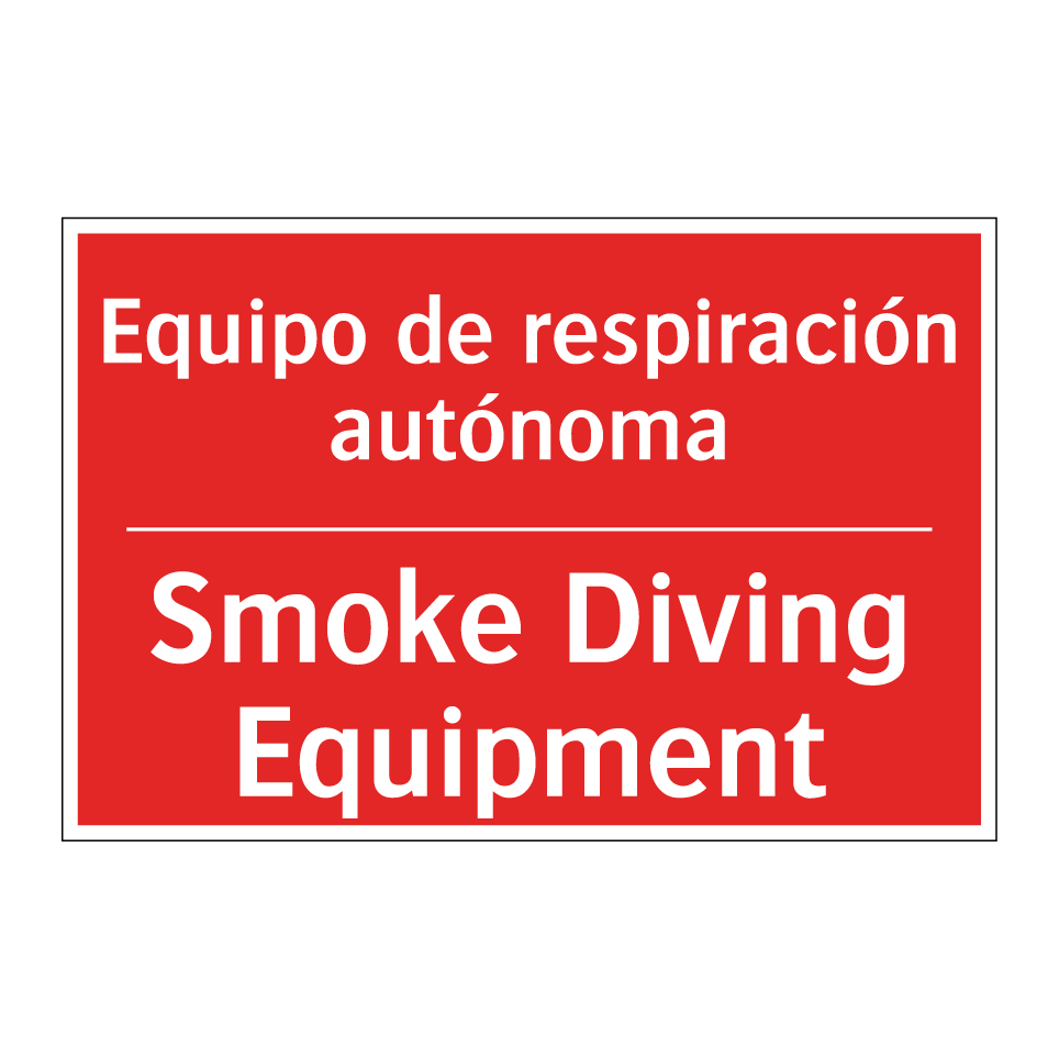 Equipo de respiración autónoma - Smoke Diving Equipment