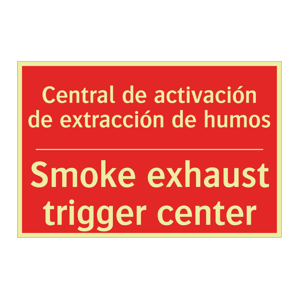 Central de activación de /.../ - Smoke exhaust trigger center