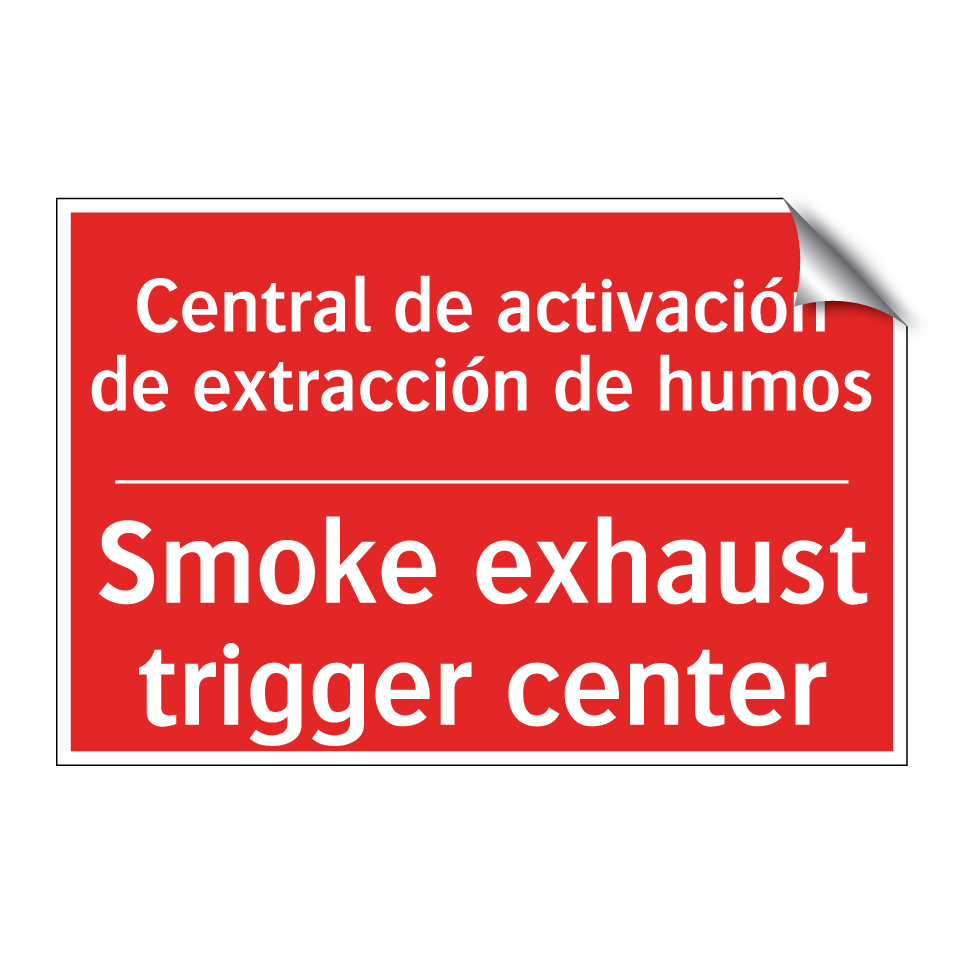 Central de activación de /.../ - Smoke exhaust trigger center