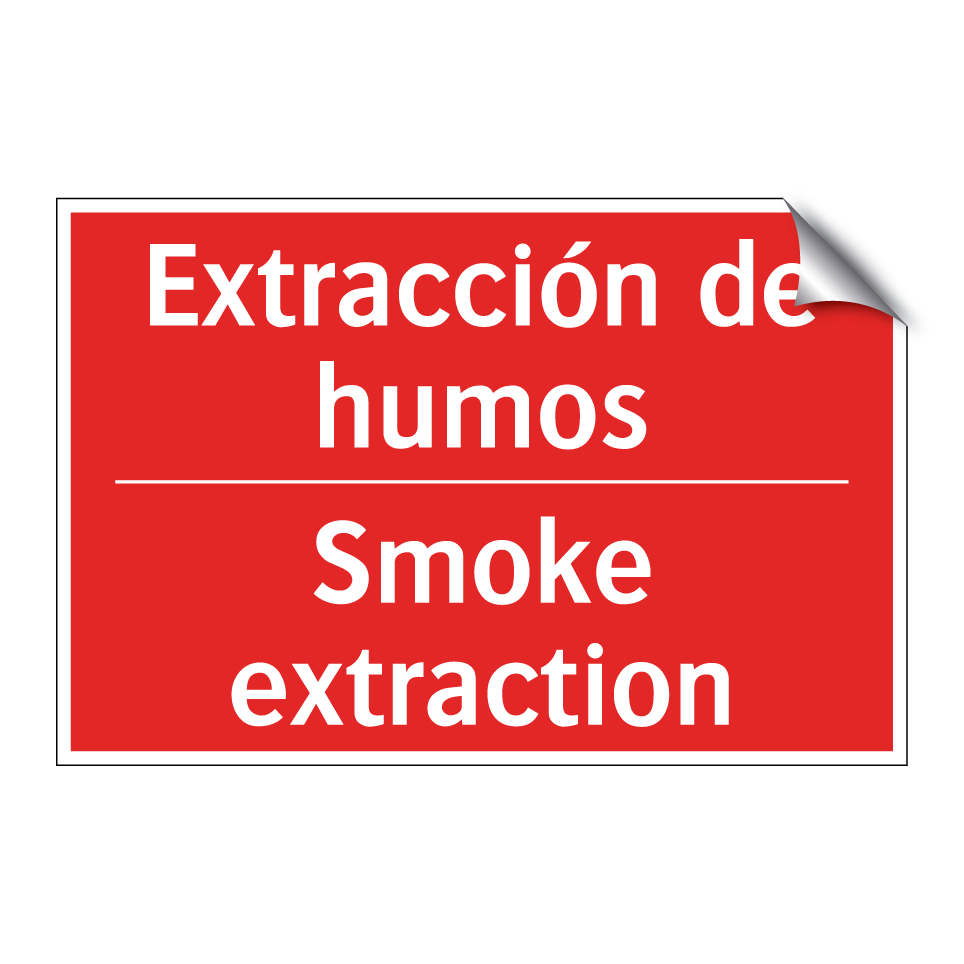 Extracción de humos - Smoke extraction