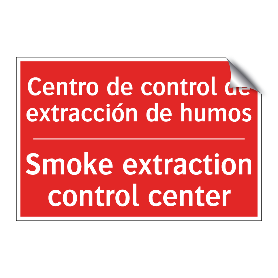 Centro de control de /.../ - Smoke extraction control /.../