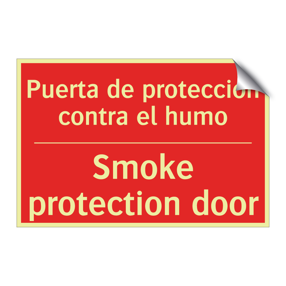 Puerta de protección contra /.../ - Smoke protection door