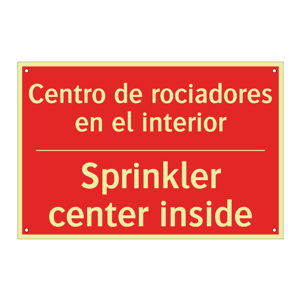 Centro de rociadores en el /.../ - Sprinkler center inside