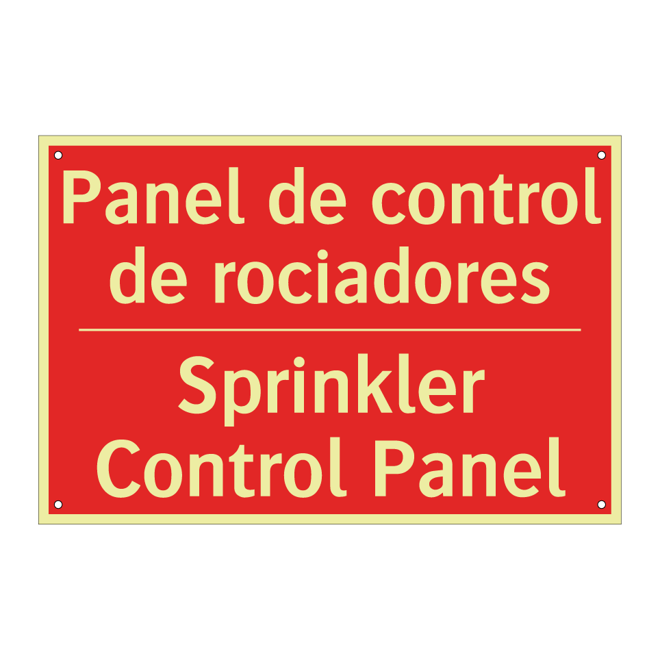 Panel de control de rociadores - Sprinkler Control Panel