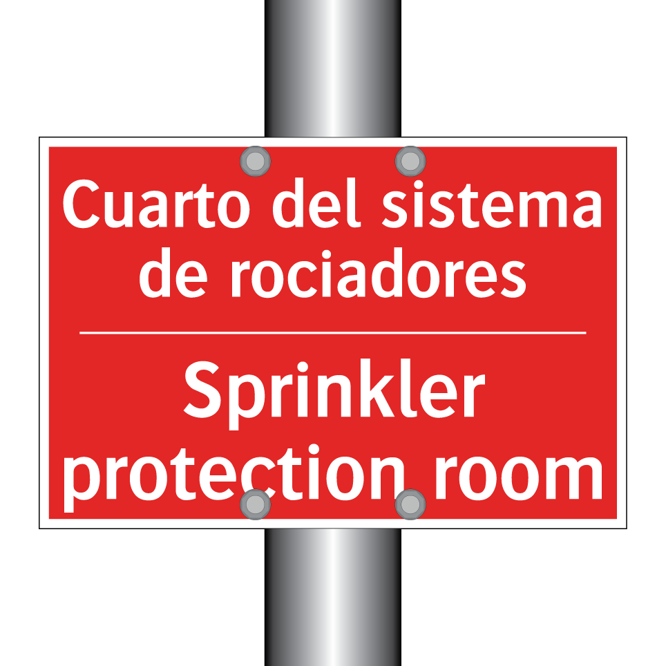 Cuarto del sistema de /.../ - Sprinkler protection room