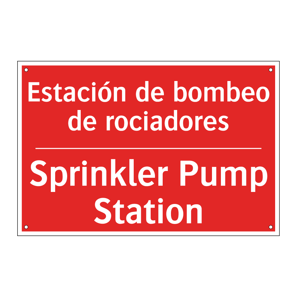 Estación de bombeo de /.../ - Sprinkler Pump Station