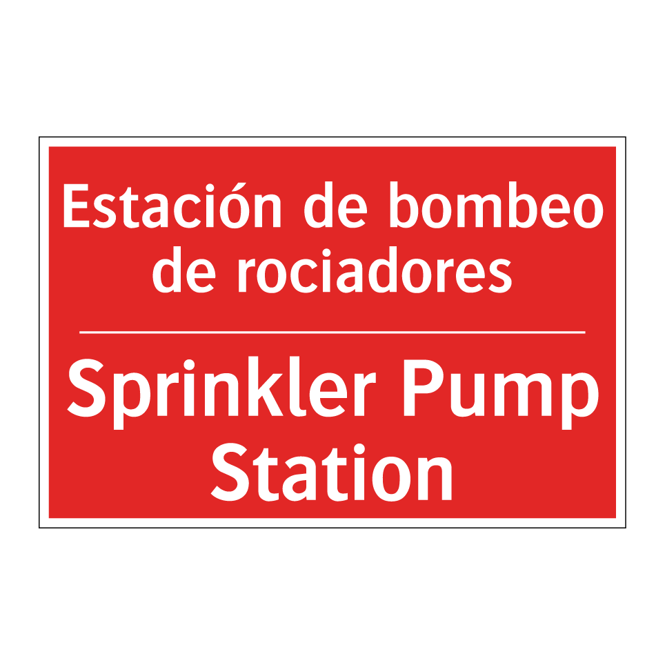 Estación de bombeo de /.../ - Sprinkler Pump Station