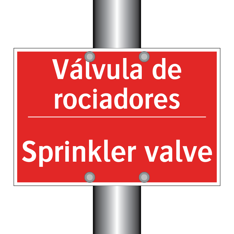 Válvula de rociadores - Sprinkler valve