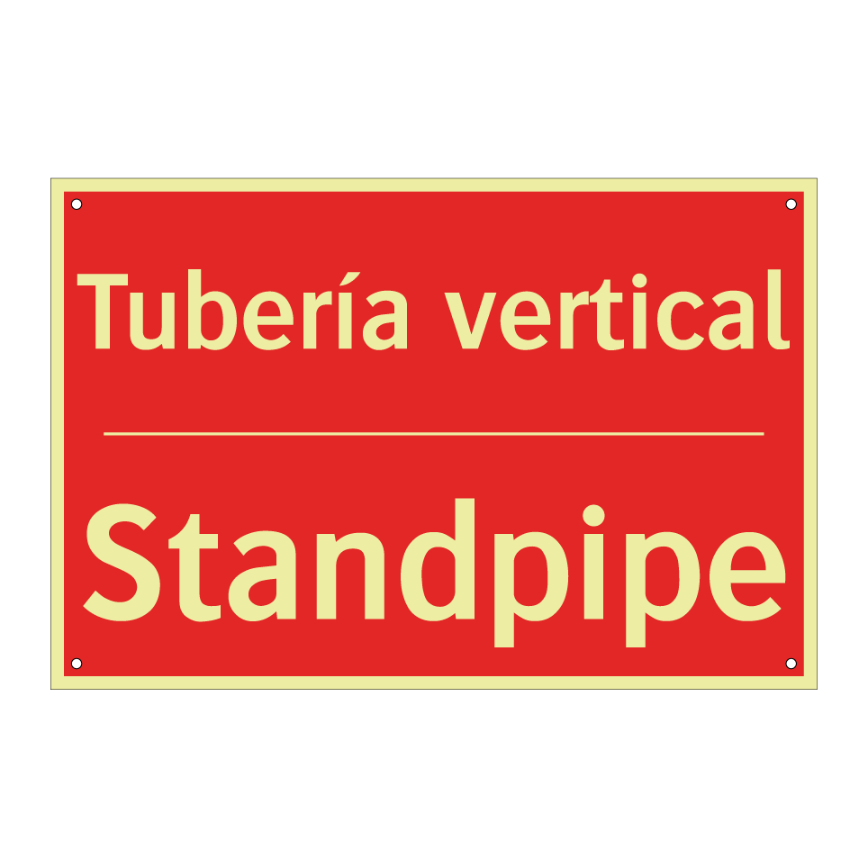 Tubería vertical - Standpipe