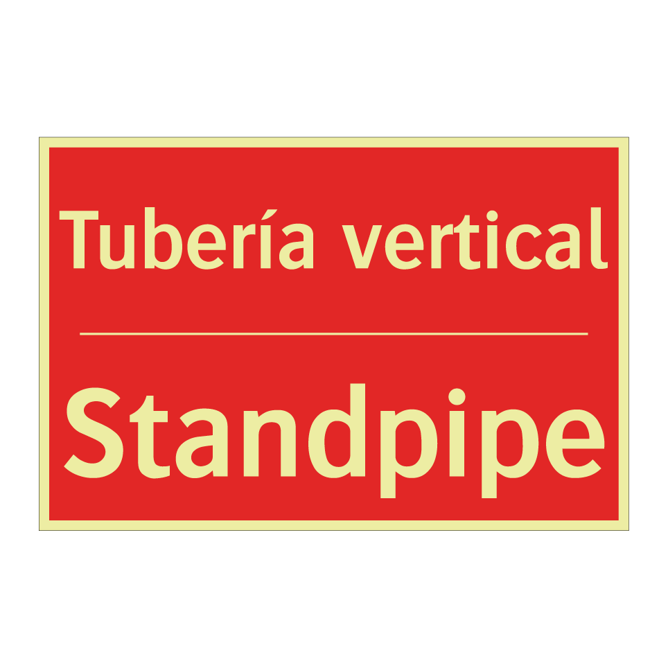 Tubería vertical - Standpipe