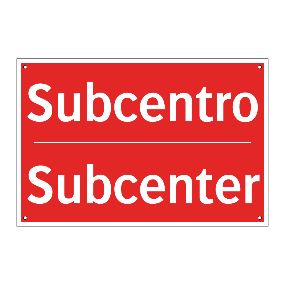 Subcentro - Subcenter
