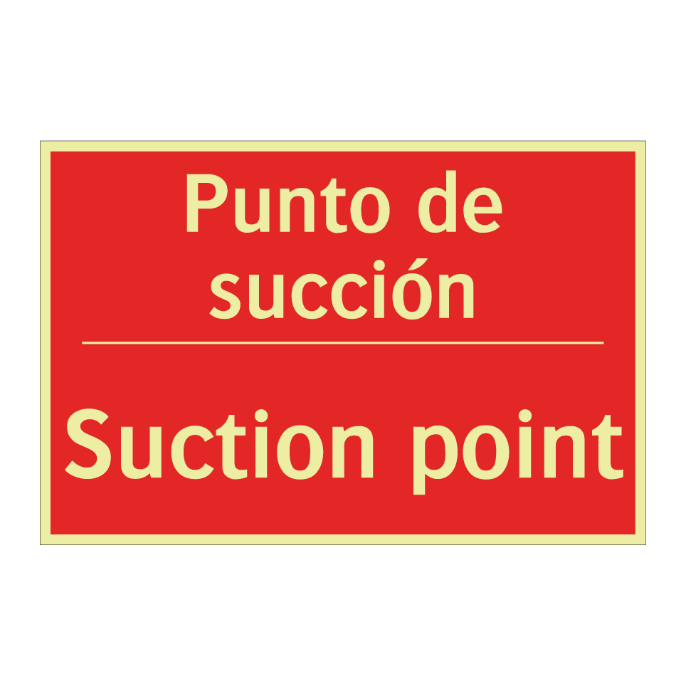 Punto de succión - Suction point